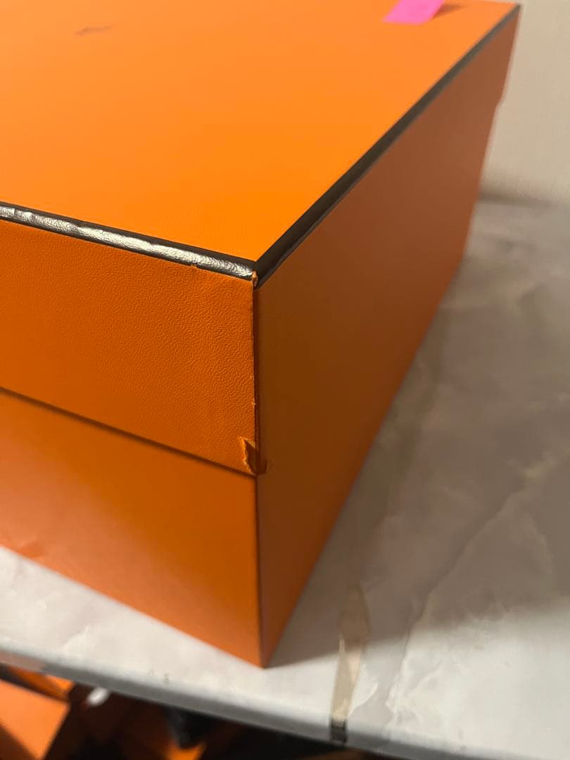 porutoHERMÈS エルメス オレンジボックス 空箱 箱のみ