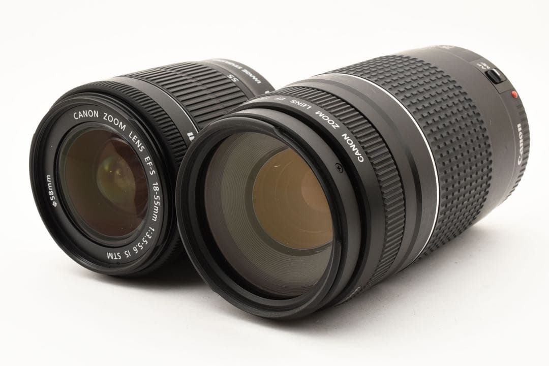 保証付き/Canon EOS 80D 標準&望遠ダブルレンズセット