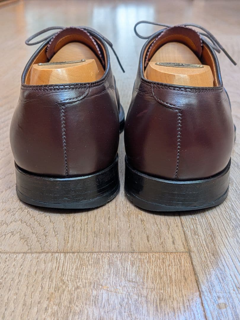 Alden 906 オールデン ストレートチップ バーガンディ 箱付き 8D