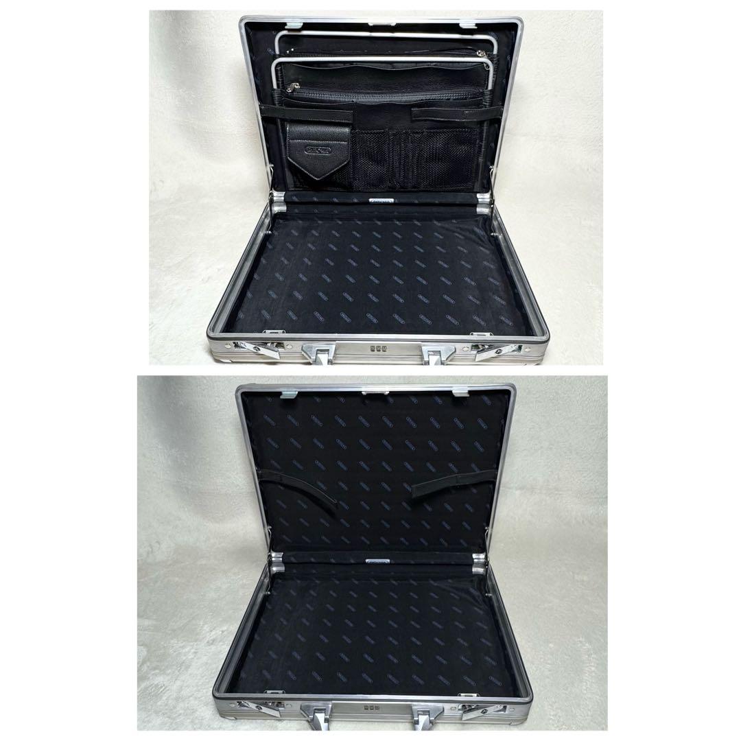 良品 RIMOWA リモワ アルミ製 アタッシュケース カギ付き