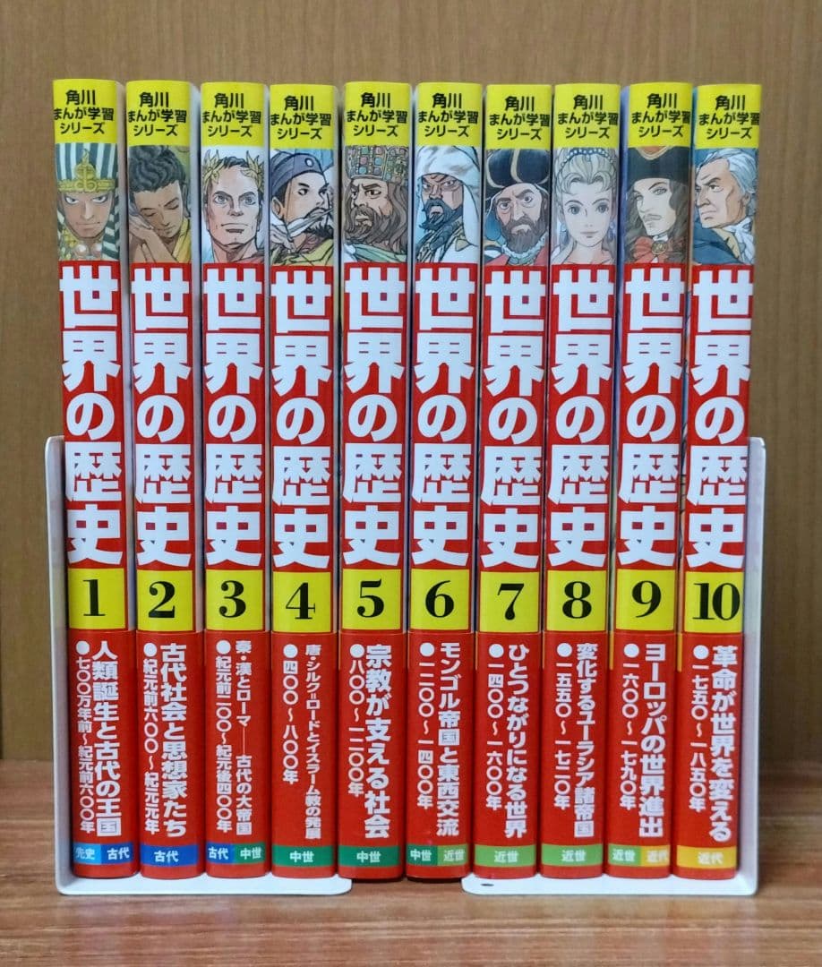 角川まんが学習シリーズ 世界の歴史 全20巻+別巻2冊定番セット　箱付き