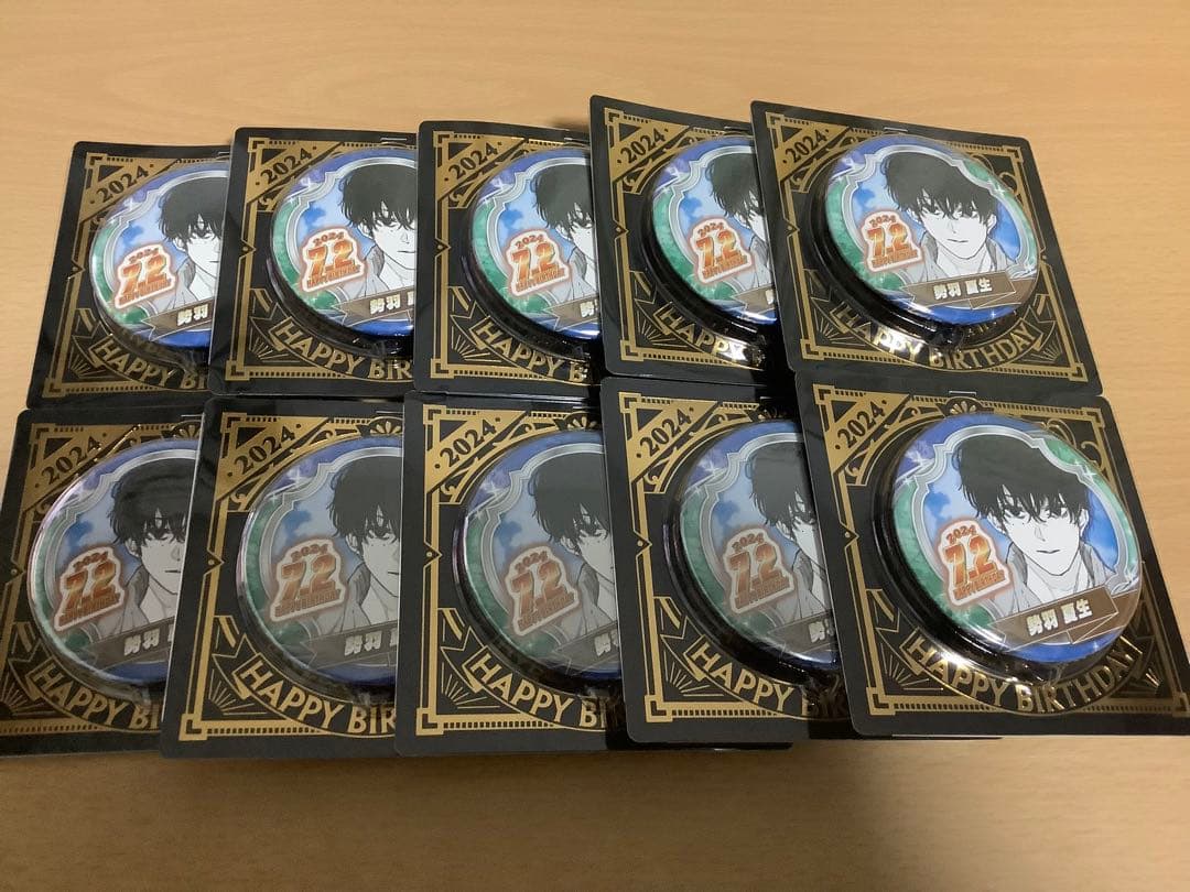 サカモトデイズ　勢羽夏生　2024 バースデイ　缶バッジ　10個　未開封