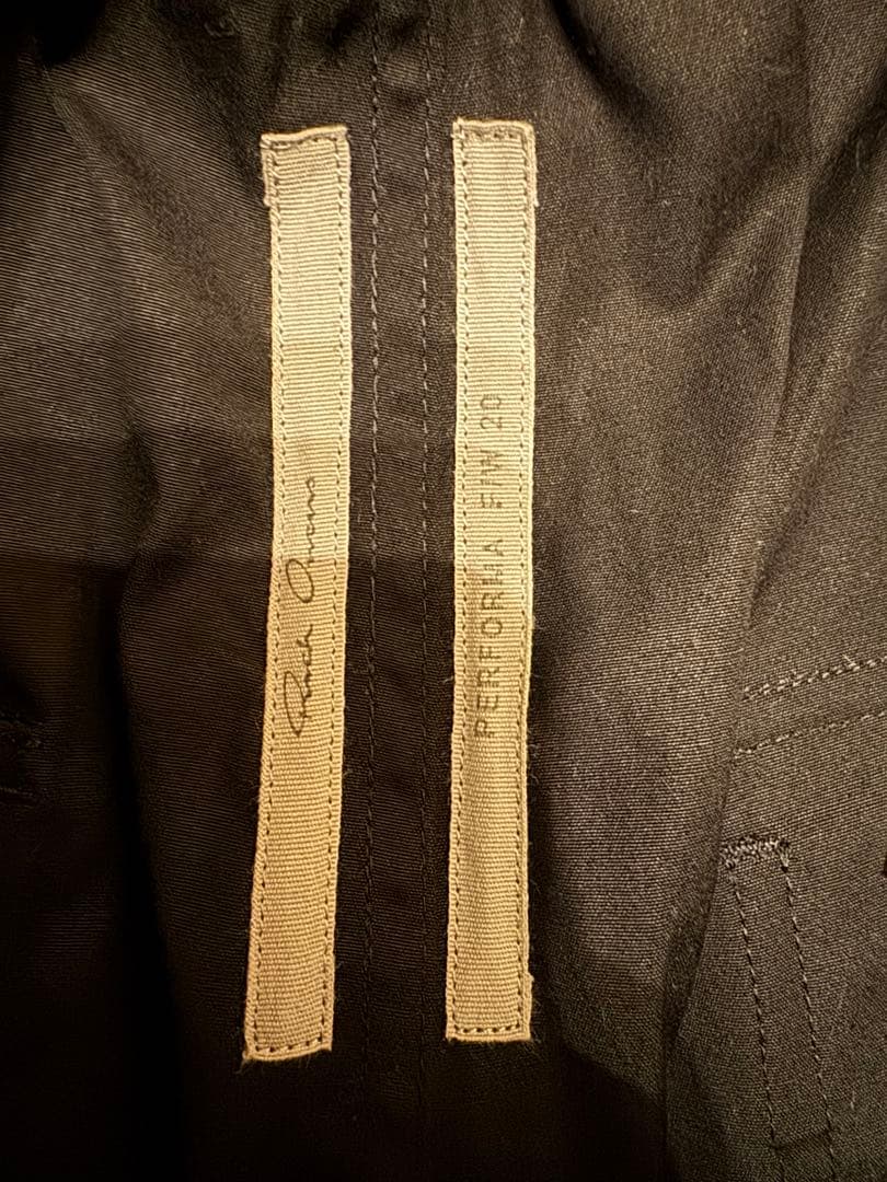 パンツ Rickowens F/W20 BELA