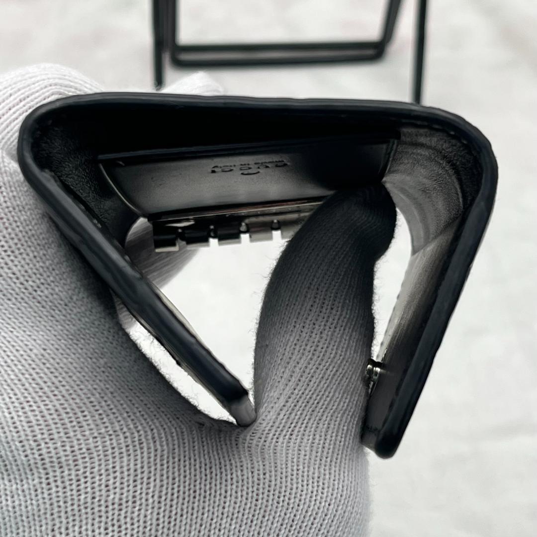 【美品】GUCCI グッチ シェリーライン GG柄 6連 キーケース ブラック
