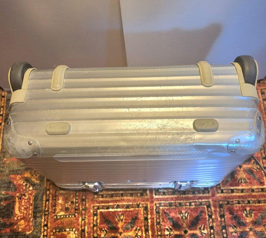 【レア品】RIMOWA リモワ パイロットトロリー TSAロック 2輪
