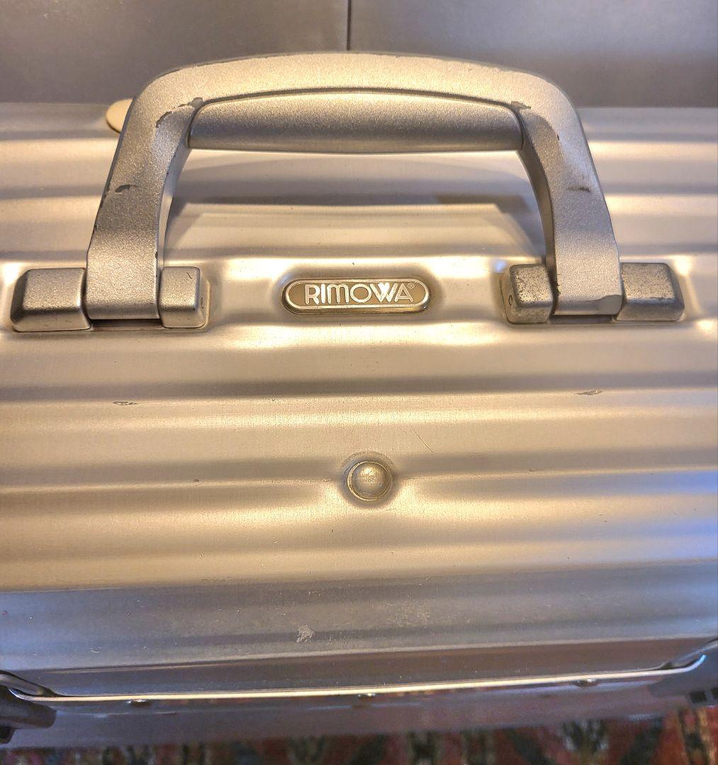 【レア品】RIMOWA リモワ パイロットトロリー TSAロック 2輪