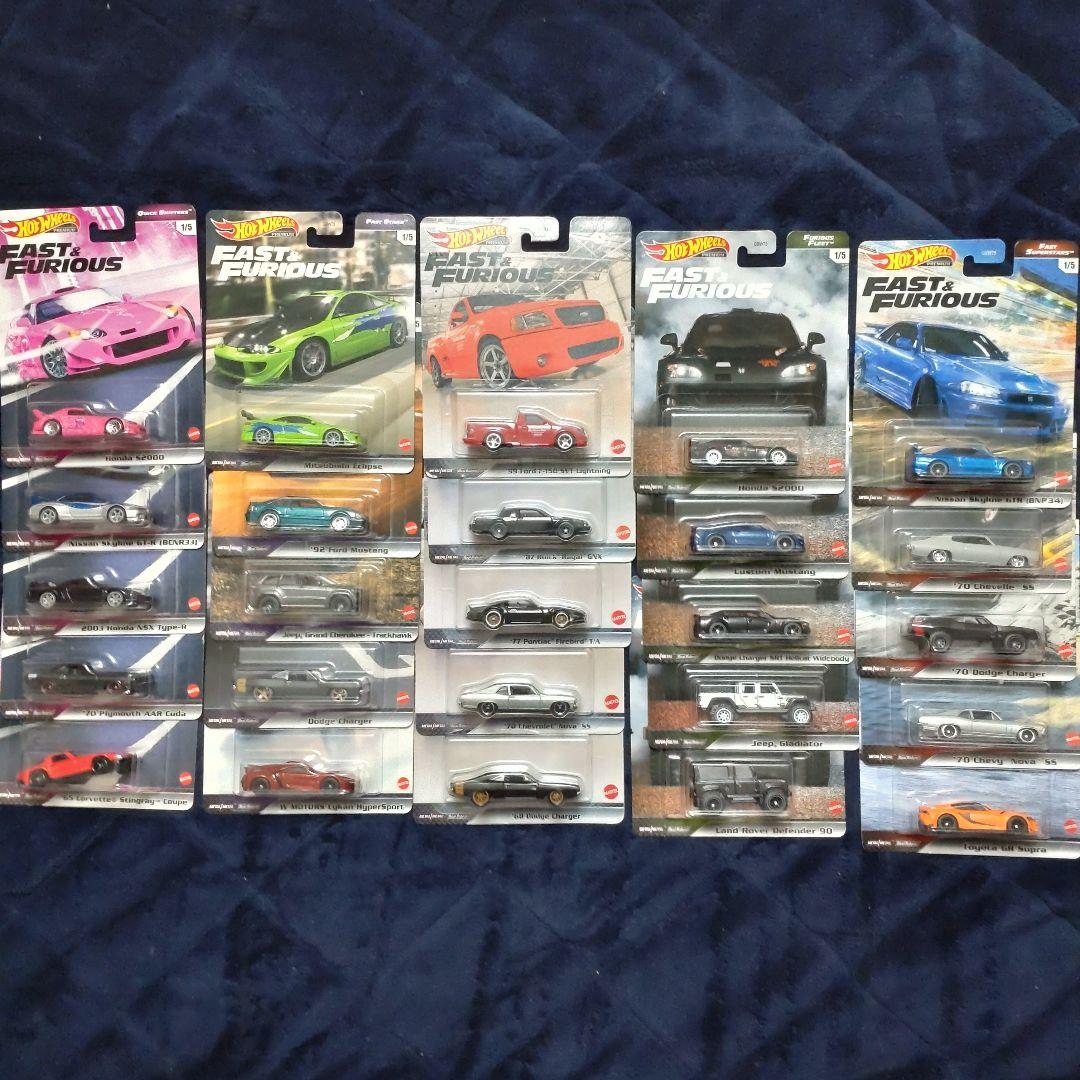 ホットウィール ワイルドスピード セット