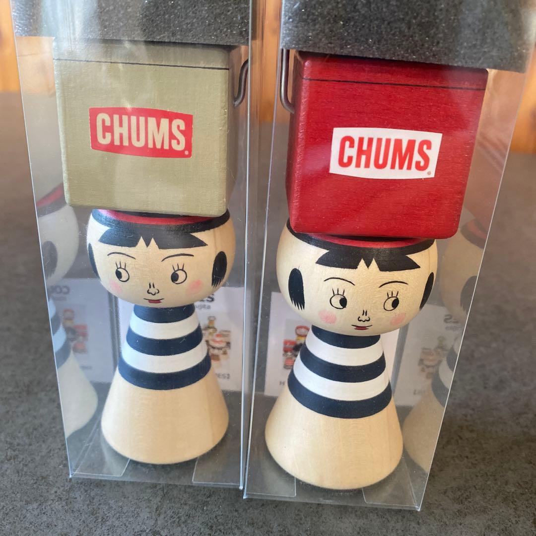 COOKIES&CHUMSアートこけしセット& ブービーバードこけし３点セット