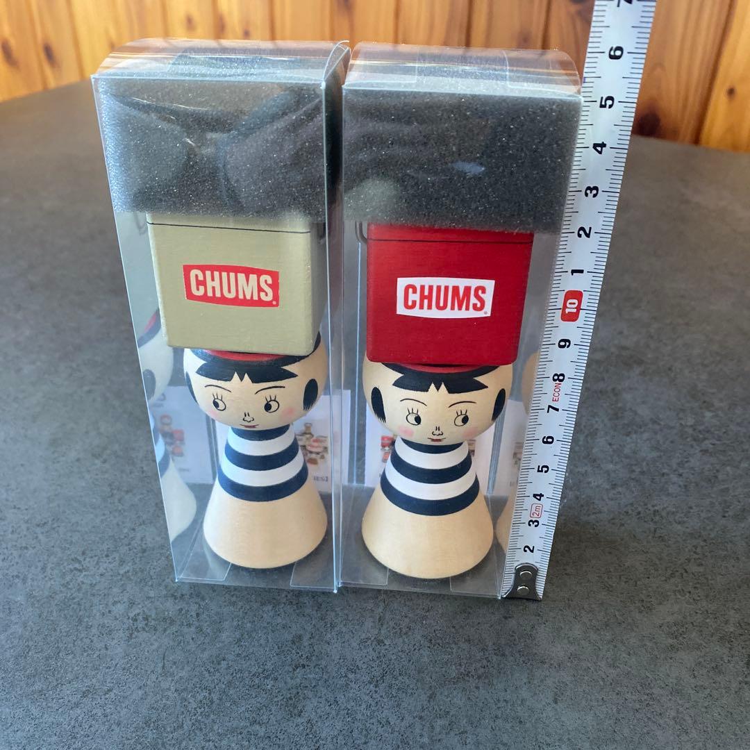 COOKIES&CHUMSアートこけしセット& ブービーバードこけし３点セット
