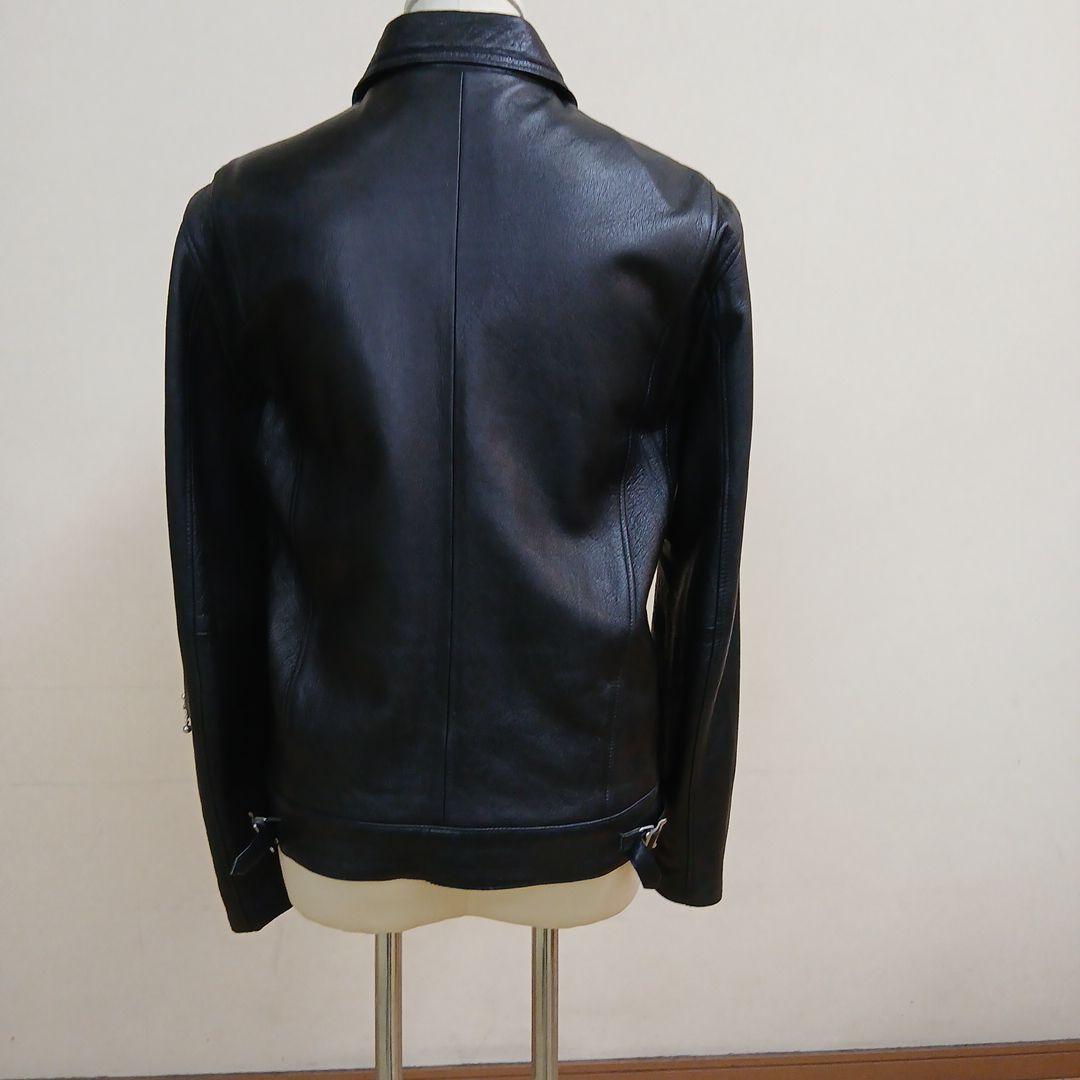 オブザネイジュスタイル襟付シングルライダースジャケット、ロンジャン、シドジャン。