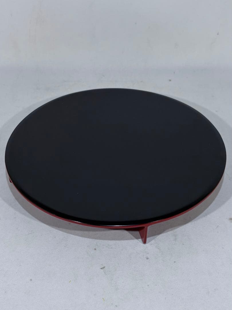 輪島塗　沈金竜胆図　オードブル　美品　共箱　送料込