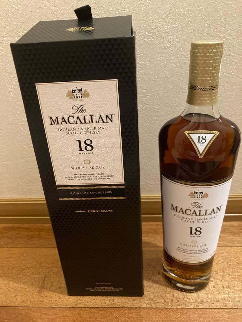 ザ マッカラン シェリーカスク18年 700ml