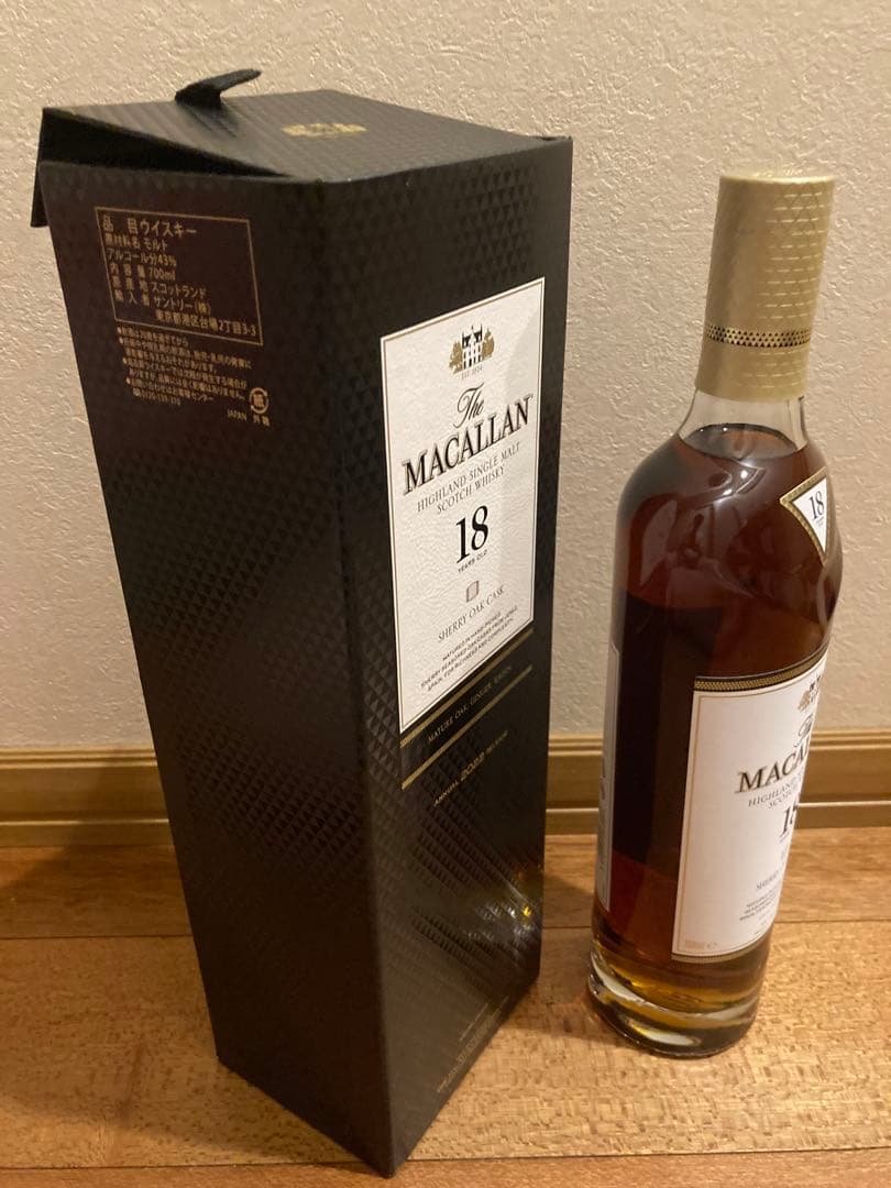 ザ マッカラン シェリーカスク18年 700ml