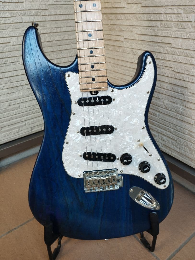 Bacchus ストラト グローバルシリーズ ash 濃紺 アッシュ