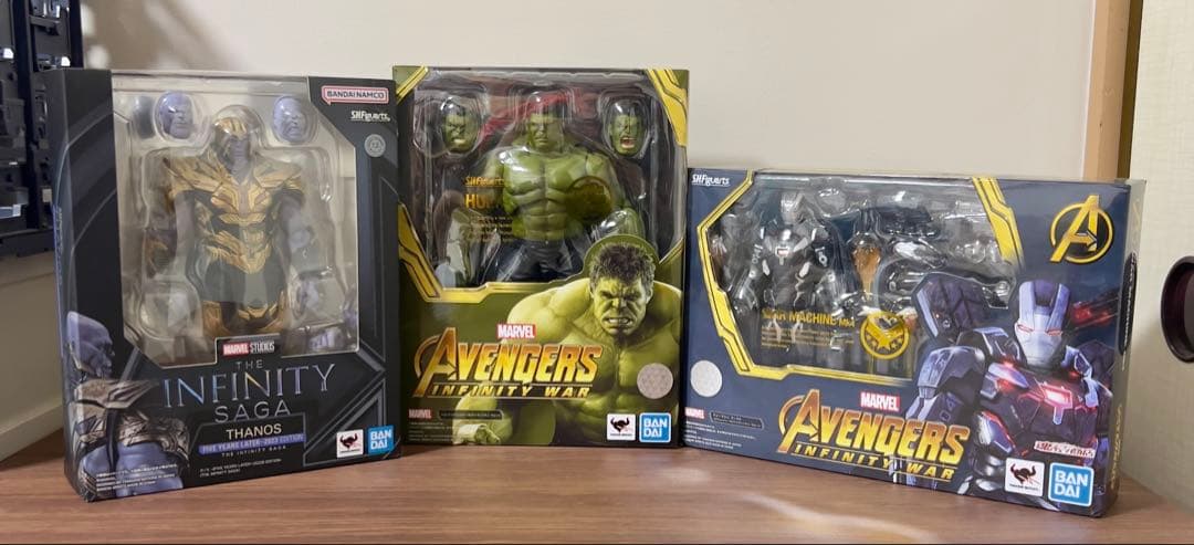 Sh Figuartsインフィニティ・ウォーフィギュアセット