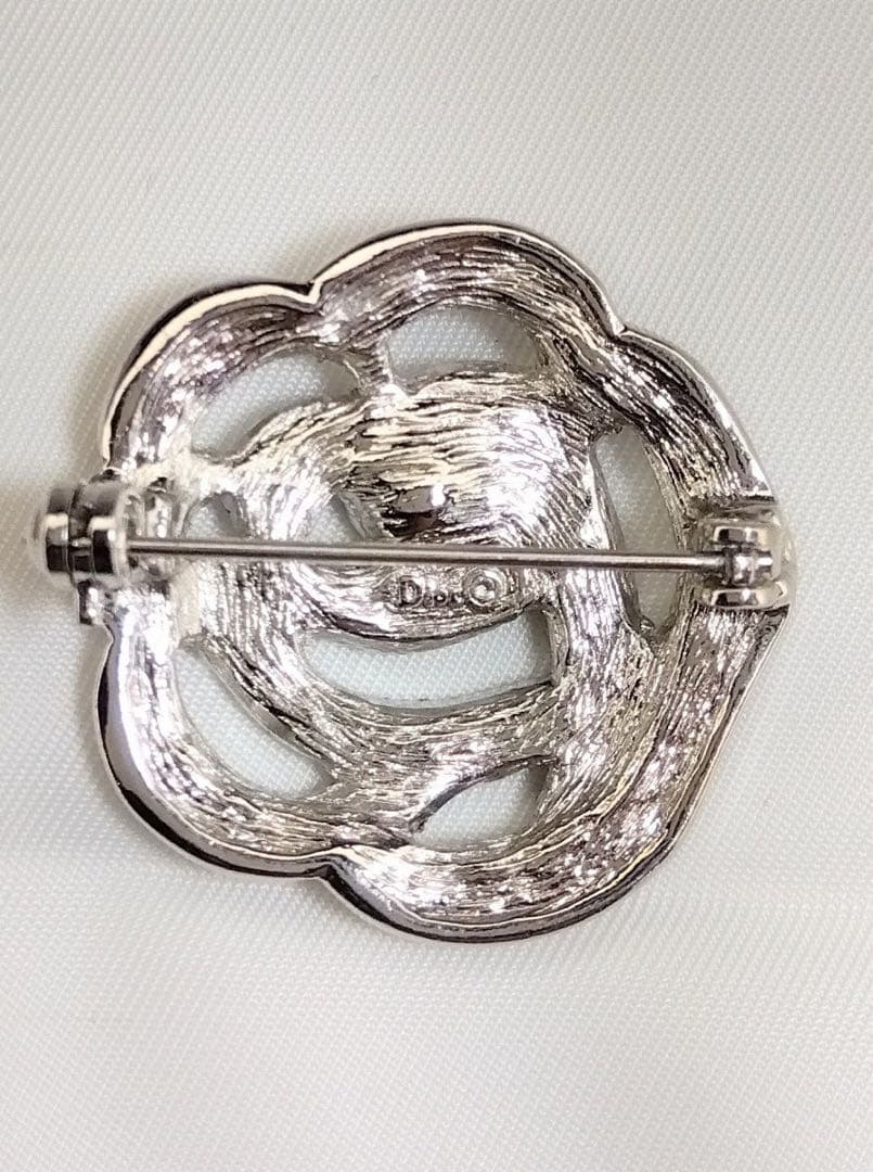 【Sunny 】Christian Dior ブローチ コサージュ