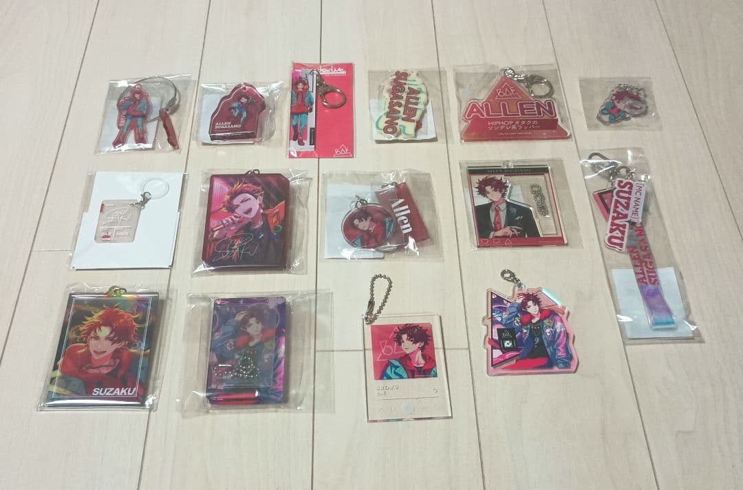 Paradox Live　朱雀野アレン　アクリルキーホルダー　ストラップ