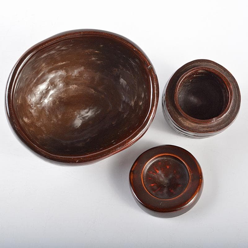 小林流木工房　小林太平作　流木竹製　漆塗　椀　茶器　銘竹心　共箱　V　R5174