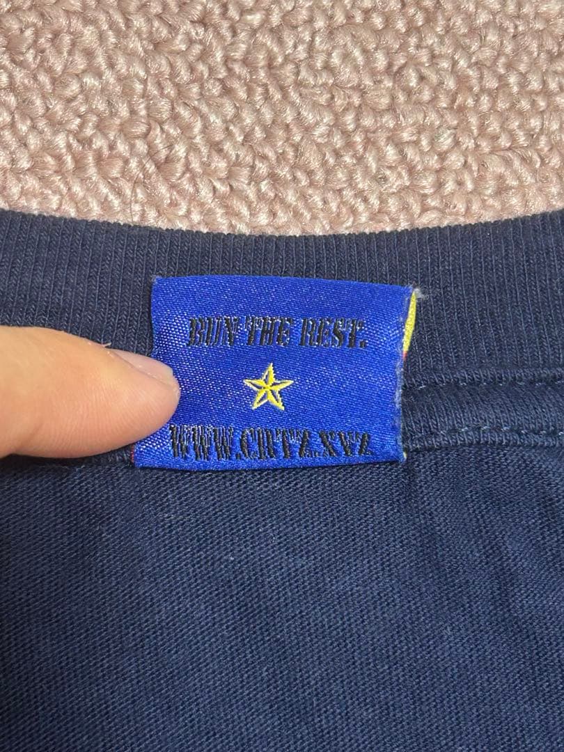 廃盤　corteiz tシャツ　ネイビー