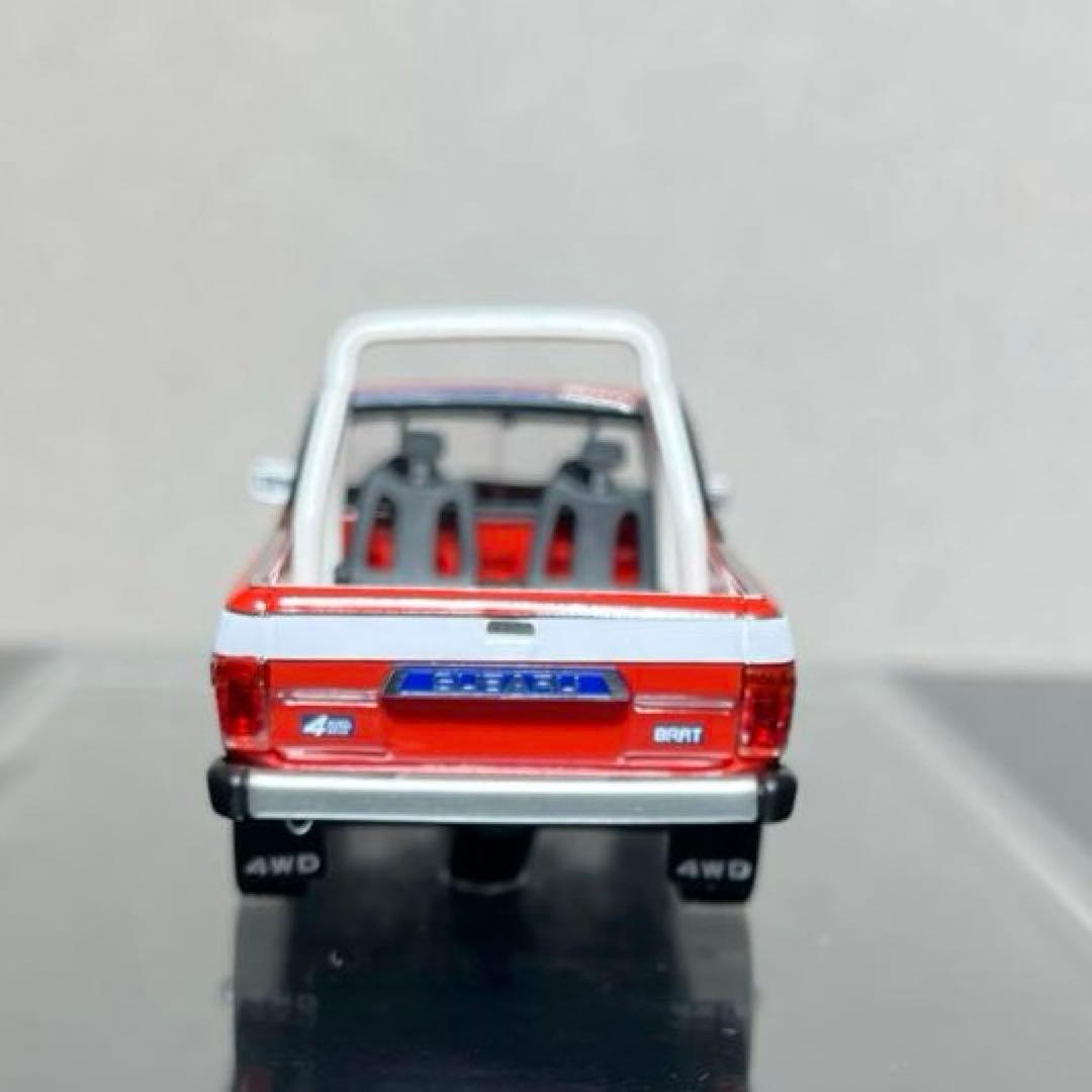 超レアモデル❗️ミニカー 1/43 DNA スバル ブラット レッド