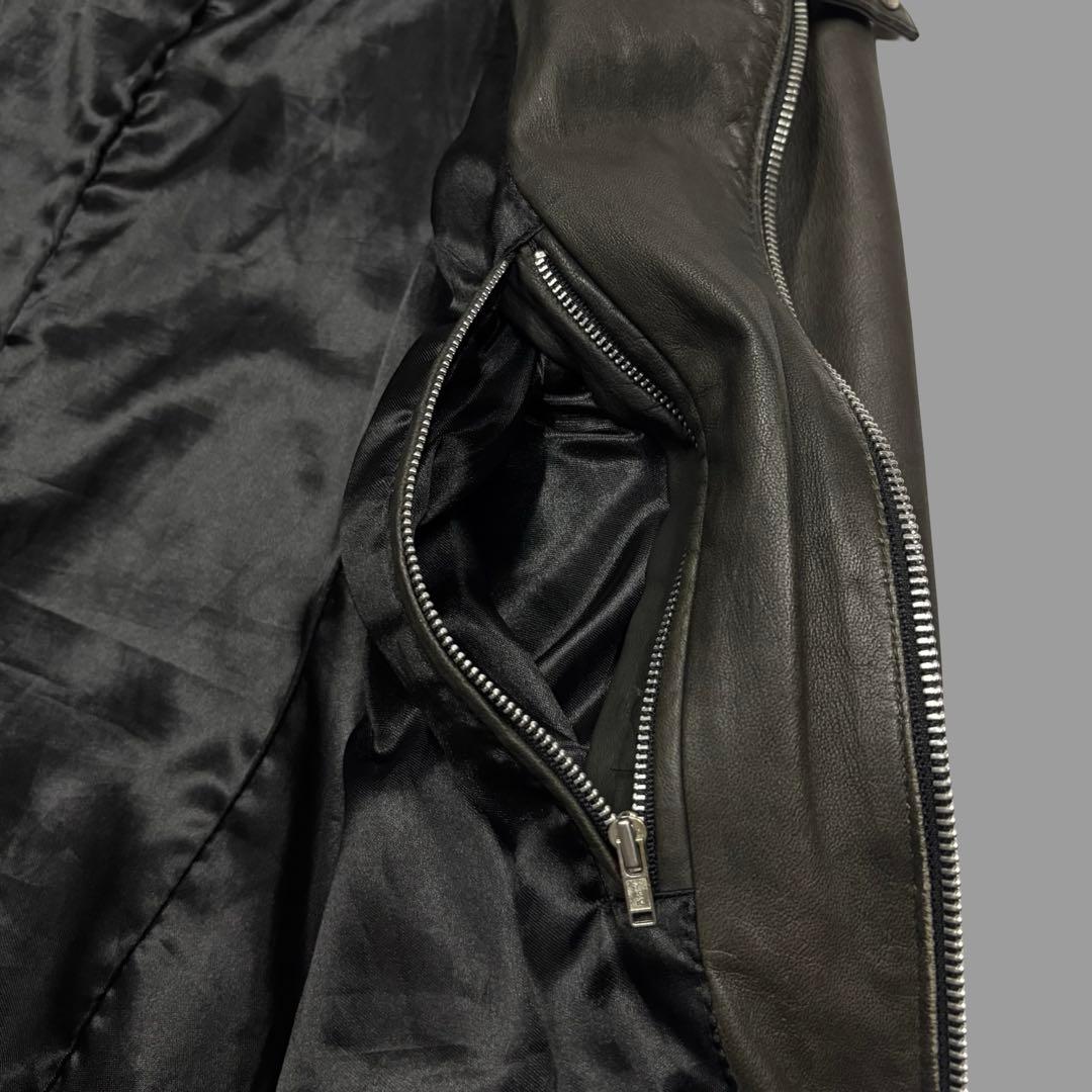 ジャケット・アウター Rare 00s archive EKAM Tech Leather Rider