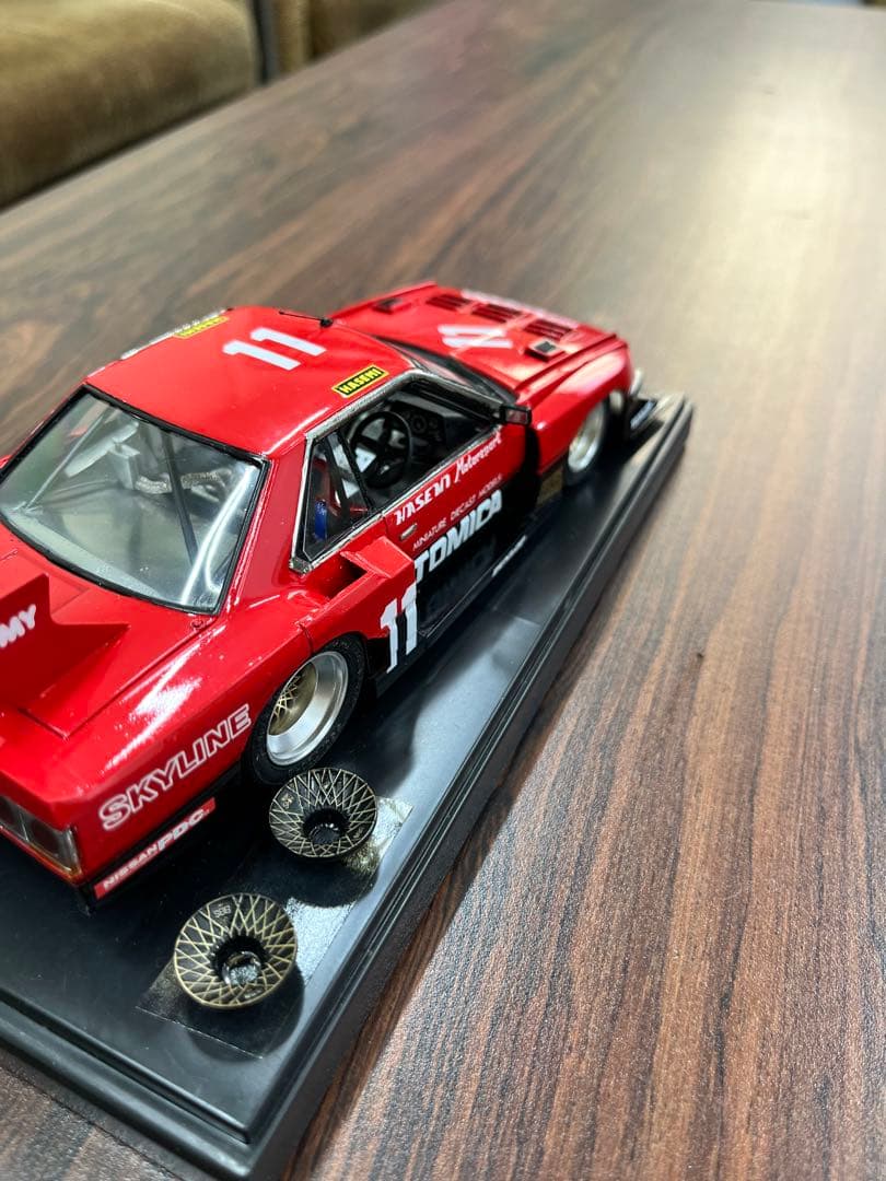 プラモデル　[アオシマ］1/24 スカイライン　ターボシルエット