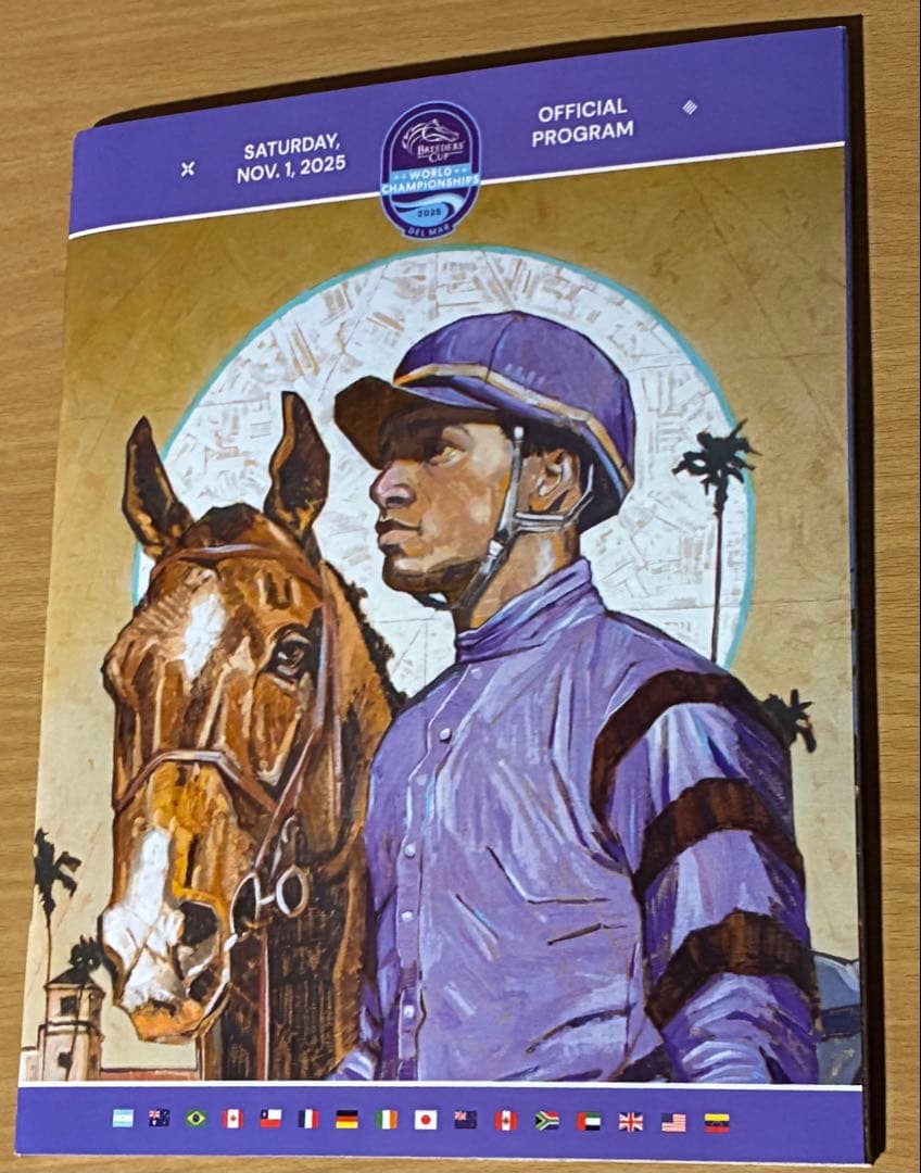 フォーエバーヤング BCクラシック2025 現地単勝馬券&レーシングプログラム