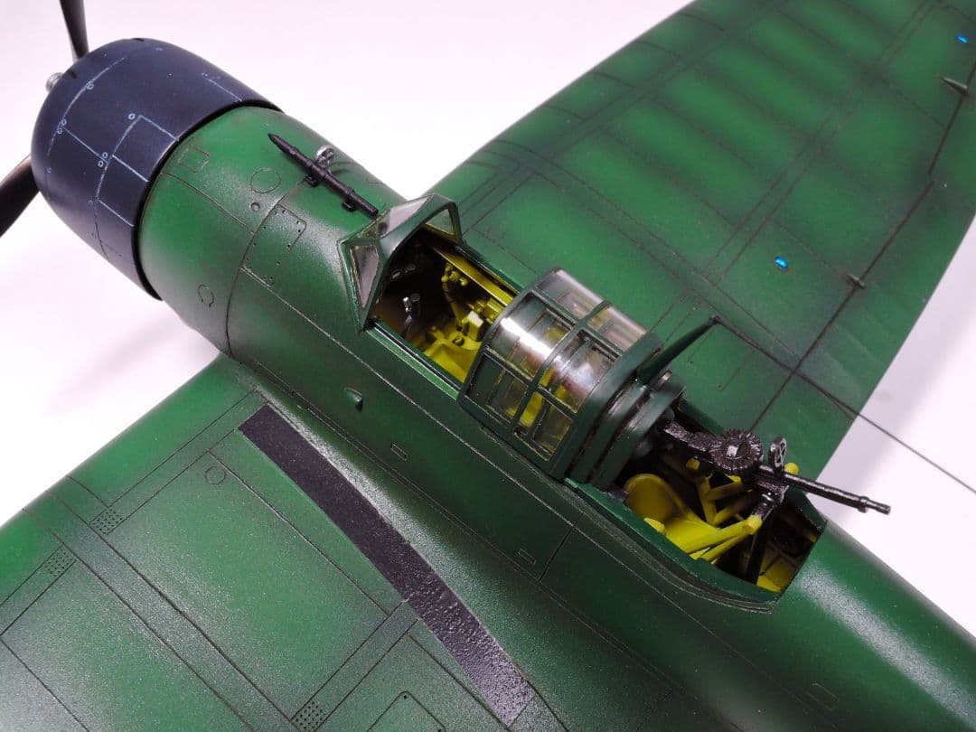 【模型完成品】ハセガワ 1/48 愛知 九九式艦上爆撃機 一一型 ミッドウェー島