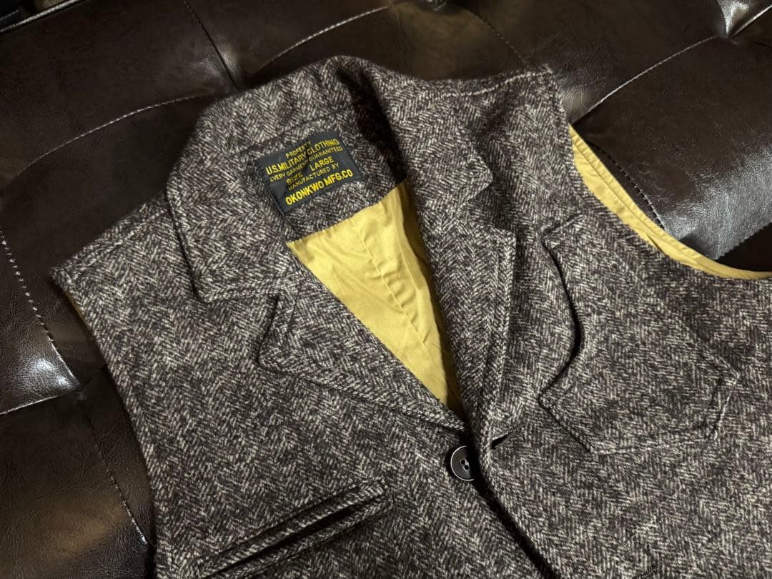 karuku ウールジャケット & ウールベスト 2点セット【未使用品】