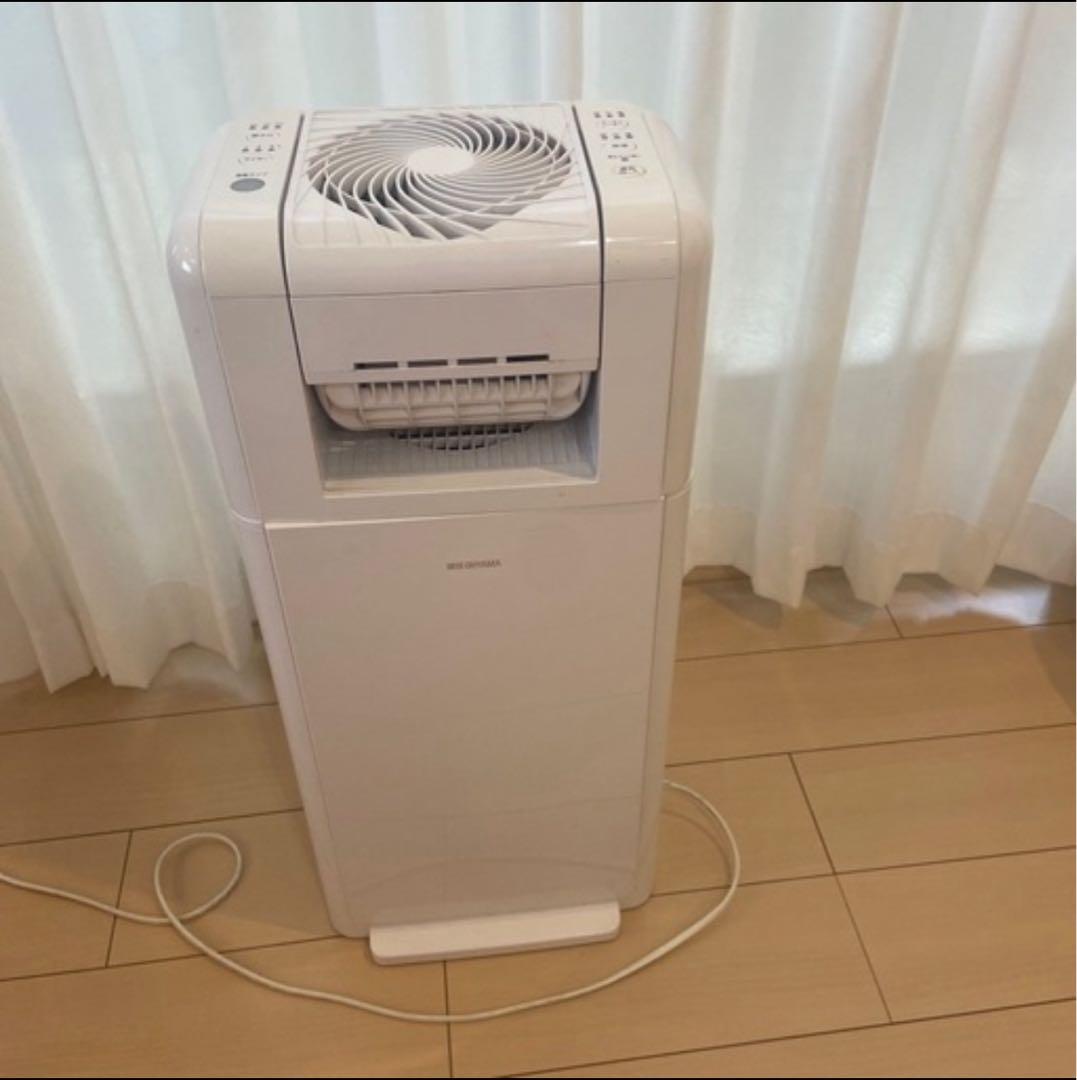 アイリス　衣類乾燥除湿機　IJDC-K80-W ホワイト8L