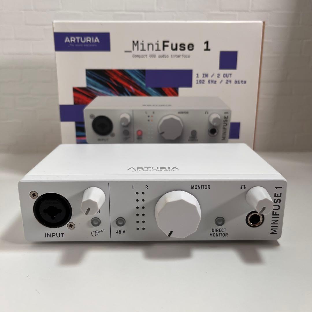 ARTURIA MiniFuse 1 オーディオインターフェイス 本体