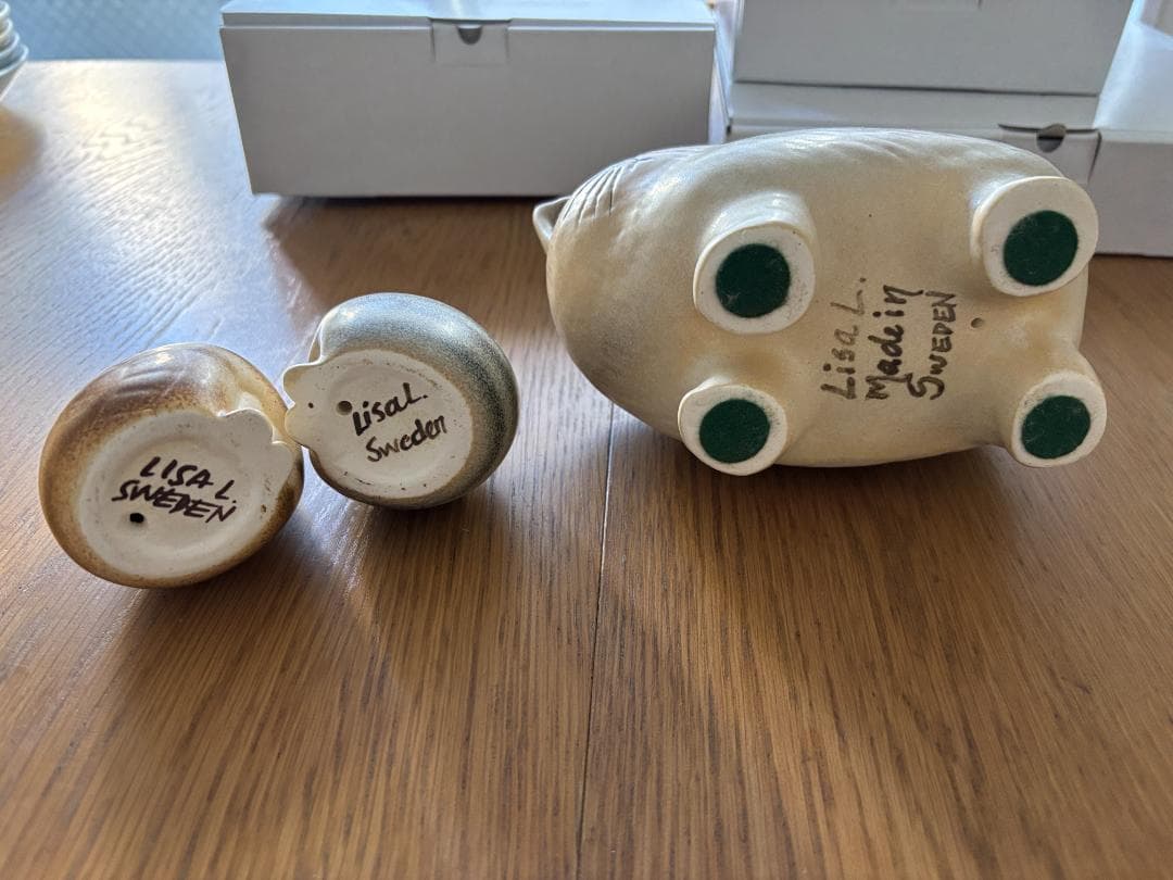 リサ ラーソン Lisa Larson MOAとMIA 3つ一緒に（美品）