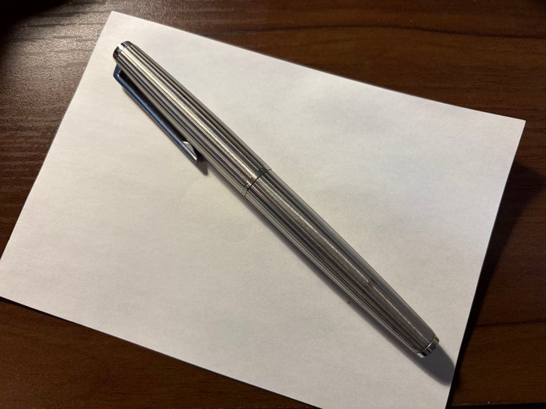 白蝕刻 PILOT カスタムストライプ　18kWG F パイロット