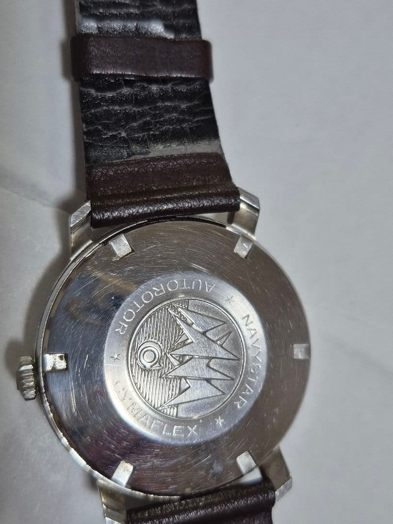 R*8様 CYMA navystar 自動巻き　メンズ腕時計
