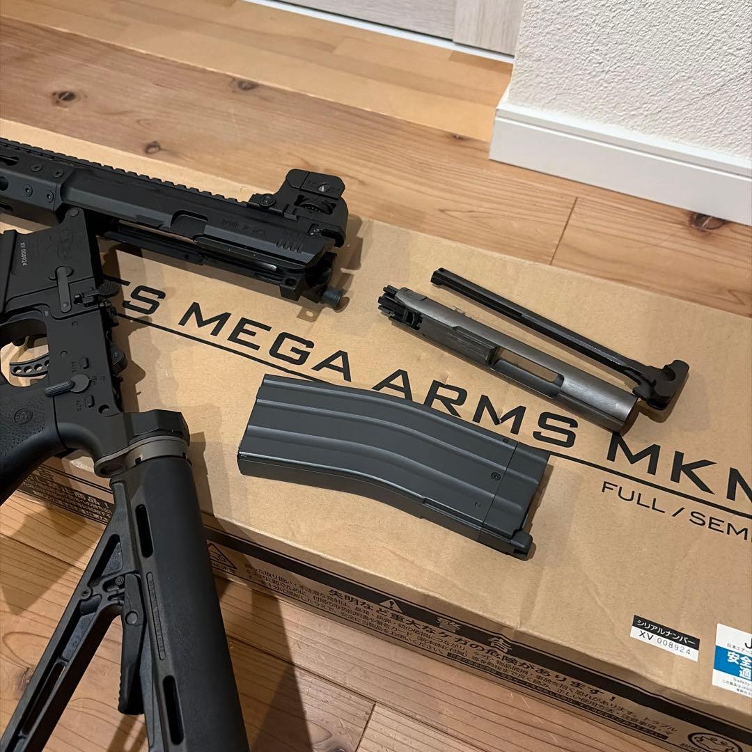 KSC MEGA MKM-AR15 ガスガン ブラック