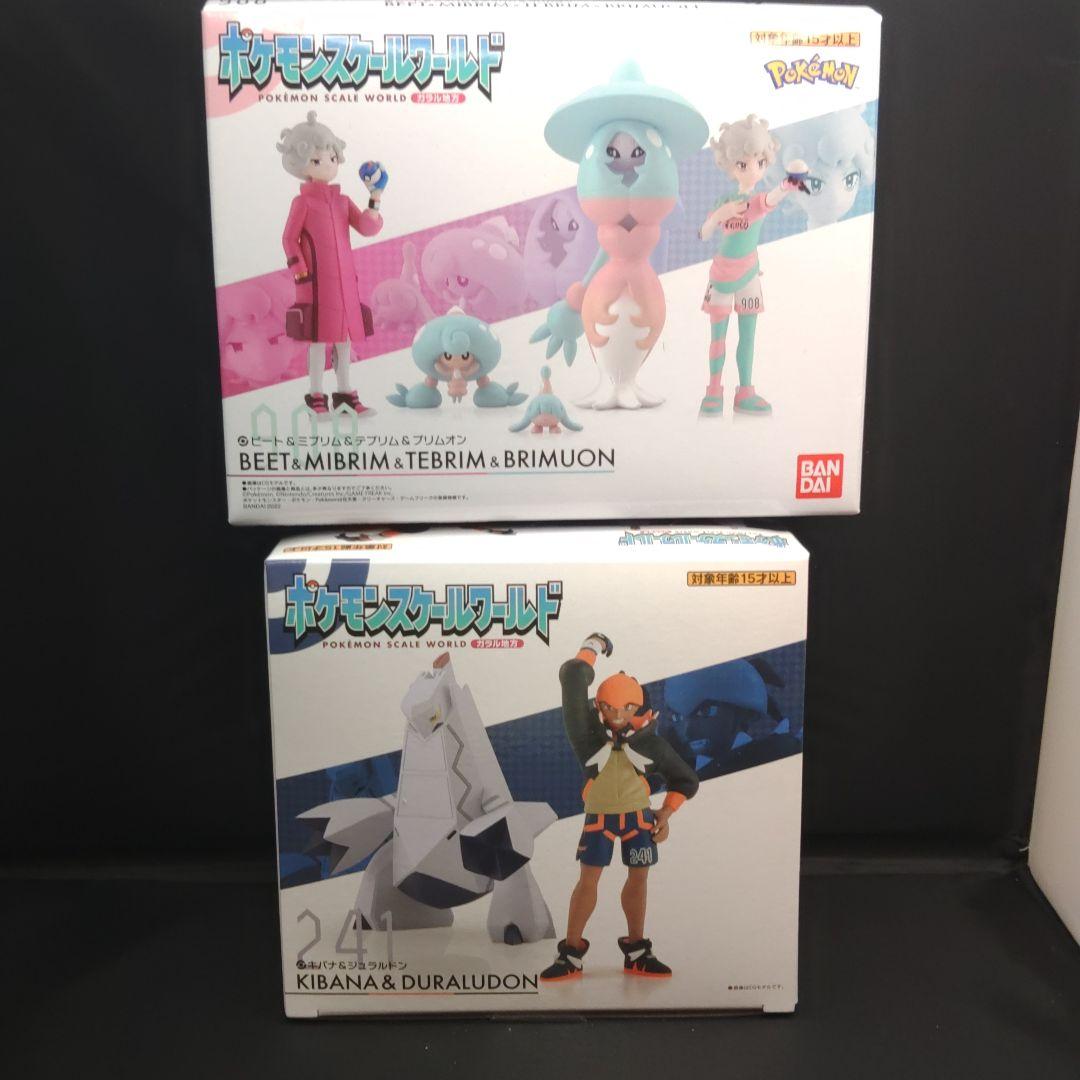 ポケモンスケールワールド　ビート&ミブリム&テブリム&ブリムオン　キバナ