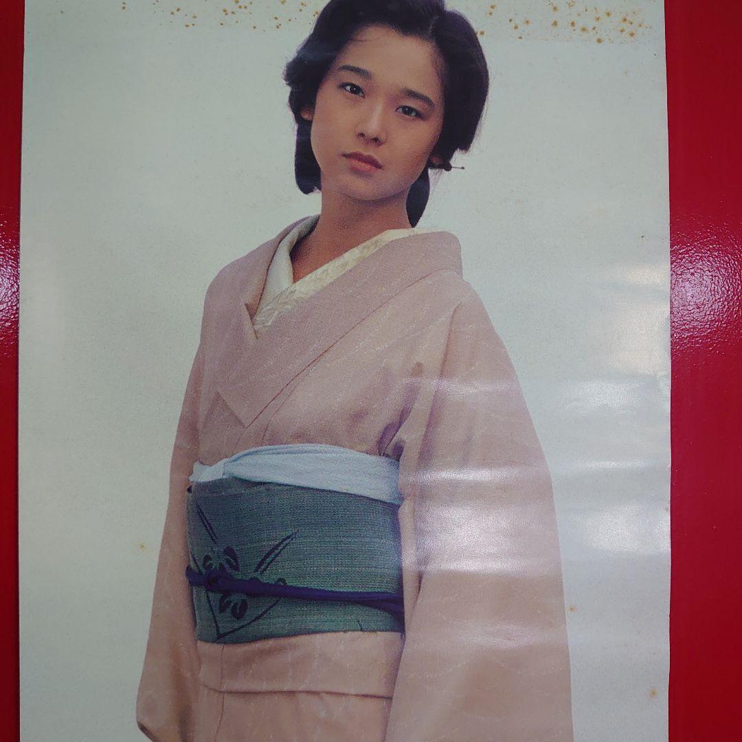 昭和レトロ　サントリー　マイルドウォッカ樹氷　田中裕子さんポスター　当時物非売品