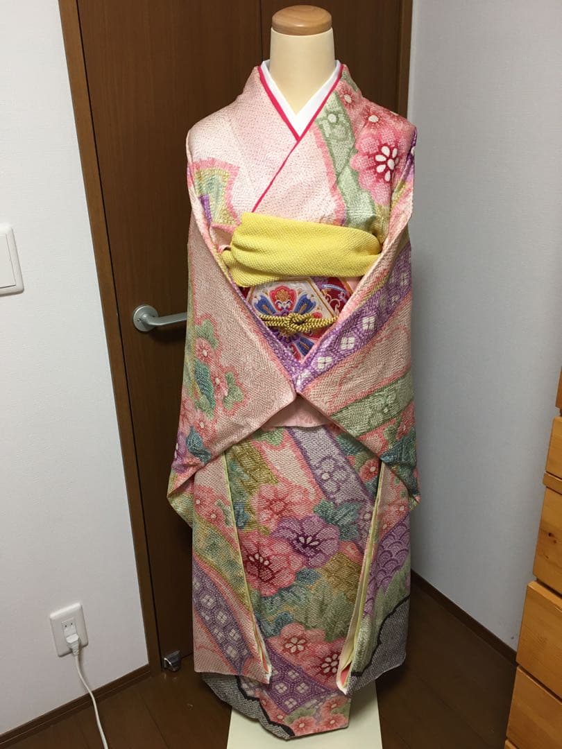正絹　振袖