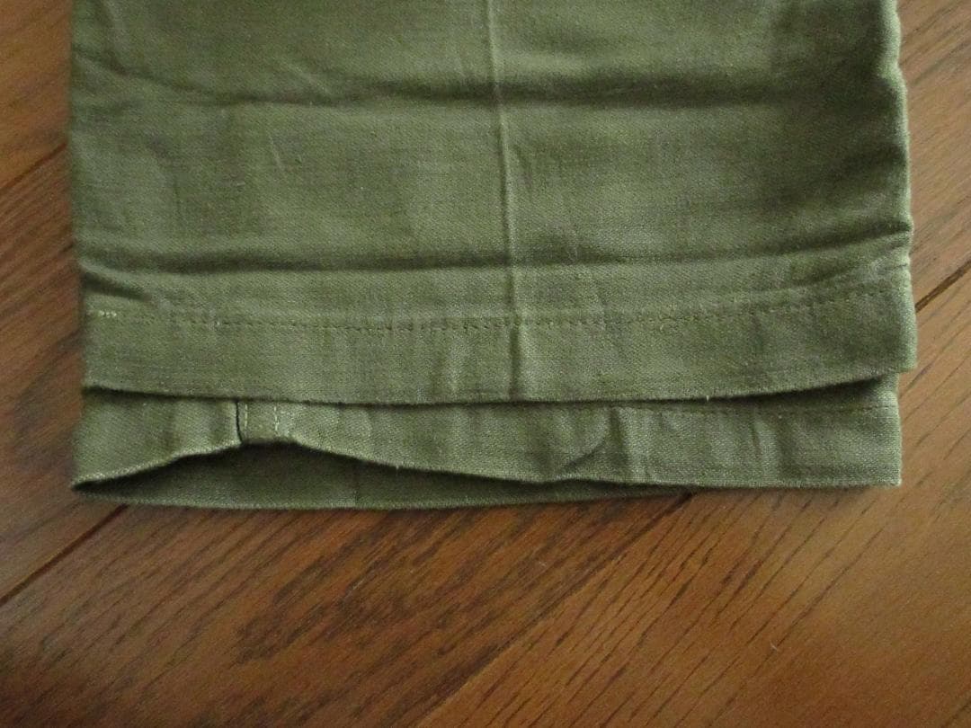 ★米軍実物USARMY推定'60s【OG-107】コットンサテンベイカーパンツ