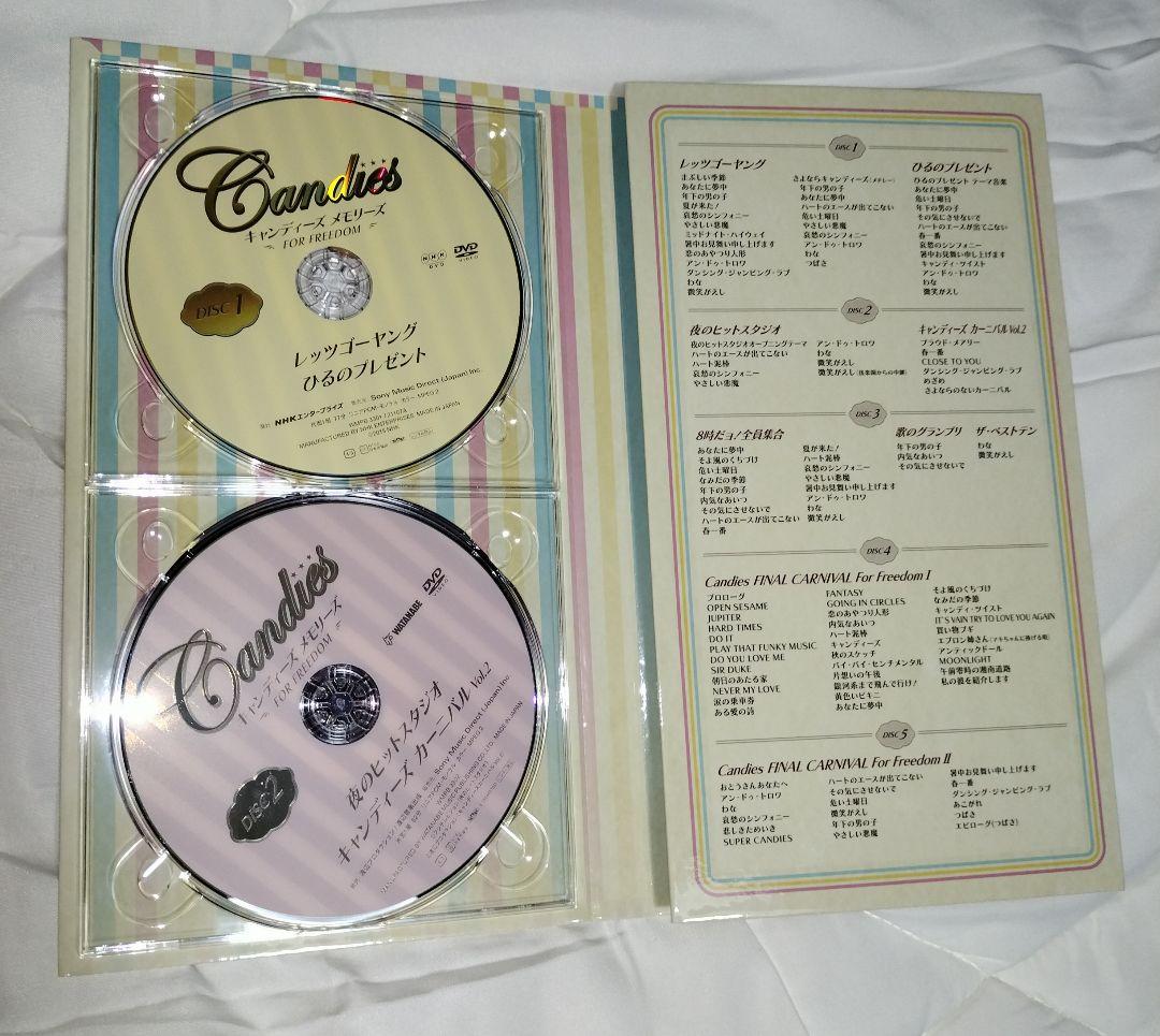 キャンディーズ Candies for Freedom ５枚組 DVD