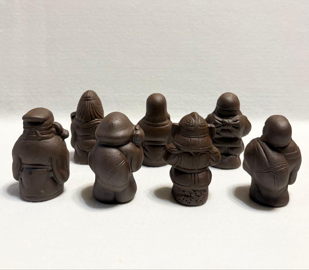 備前焼 七福神 置物 オブジェ インテリア 縁起物 招福