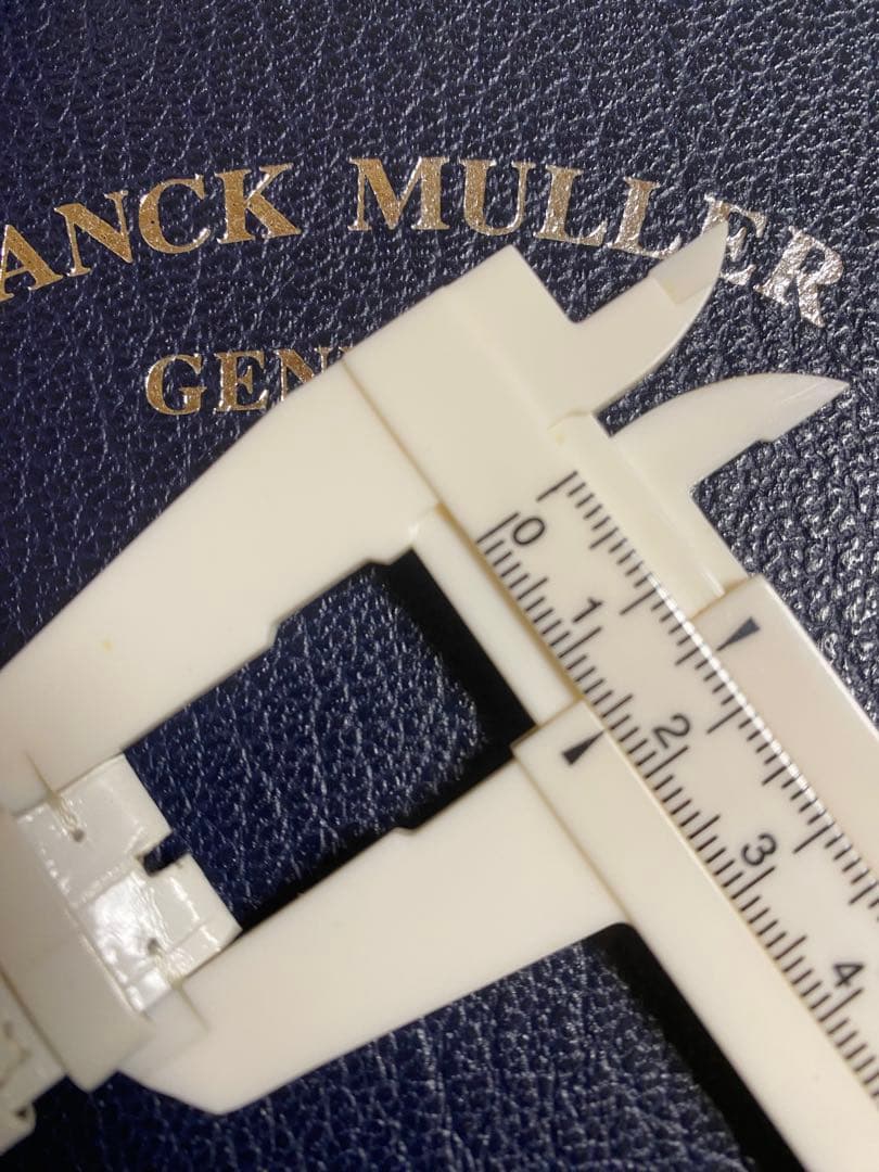 16mm フランクミュラー 純正 ホワイト ストラップ ベルト