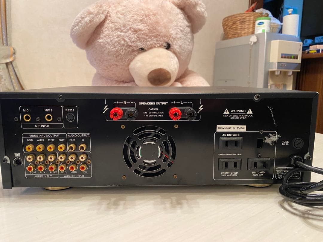 T*H様 クラシックプロKOK 1000 プロフェッショナルカラオケアンプ　多機