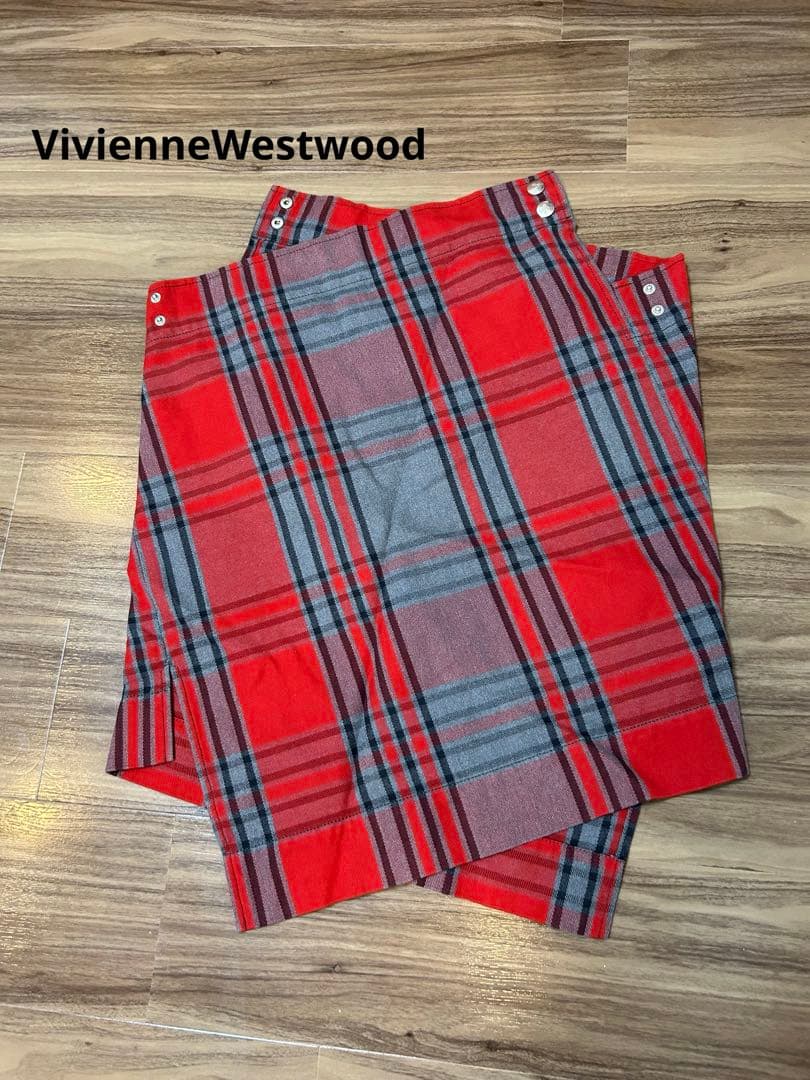 【VivienneWestwood】REDLABEL アシメスカート　チェック