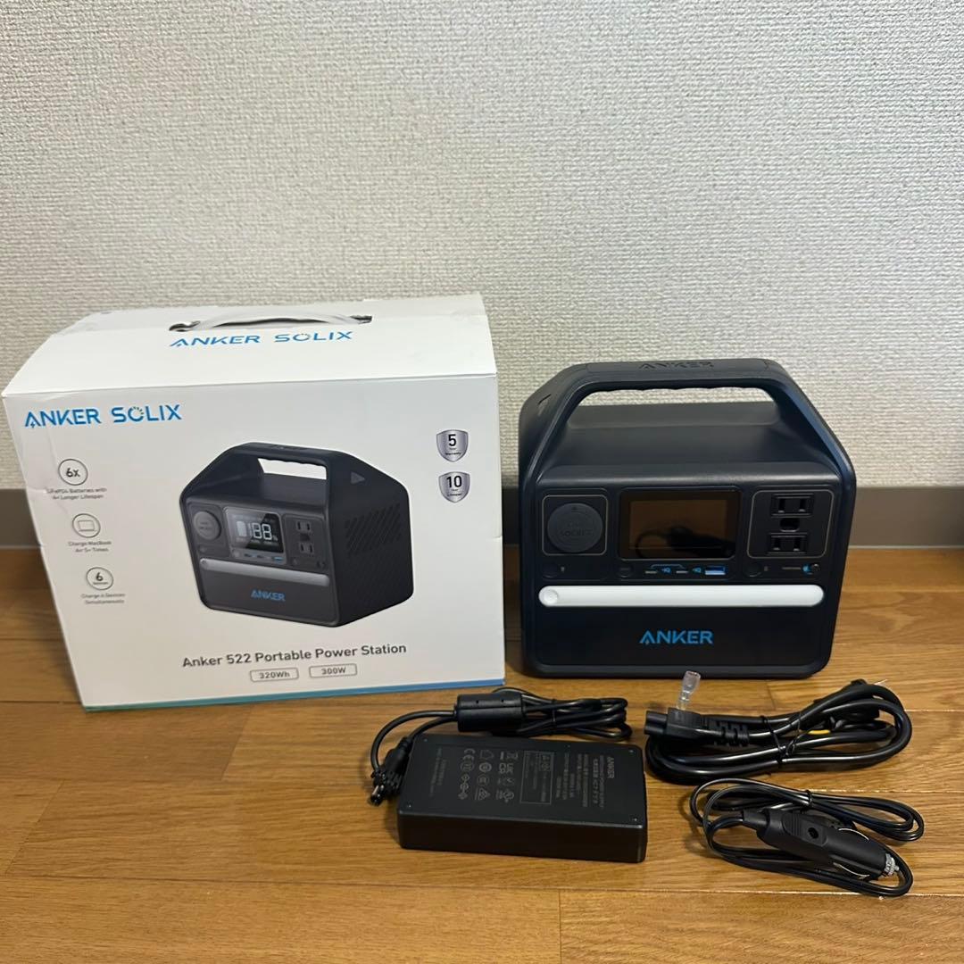 発電機・ポータブル電源 Anker SOLIX 522 Portable Power Station