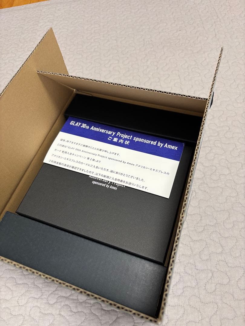 GLAY 30th AMEX キーホルダー&バッグ　未開封フルセット　アメックス
