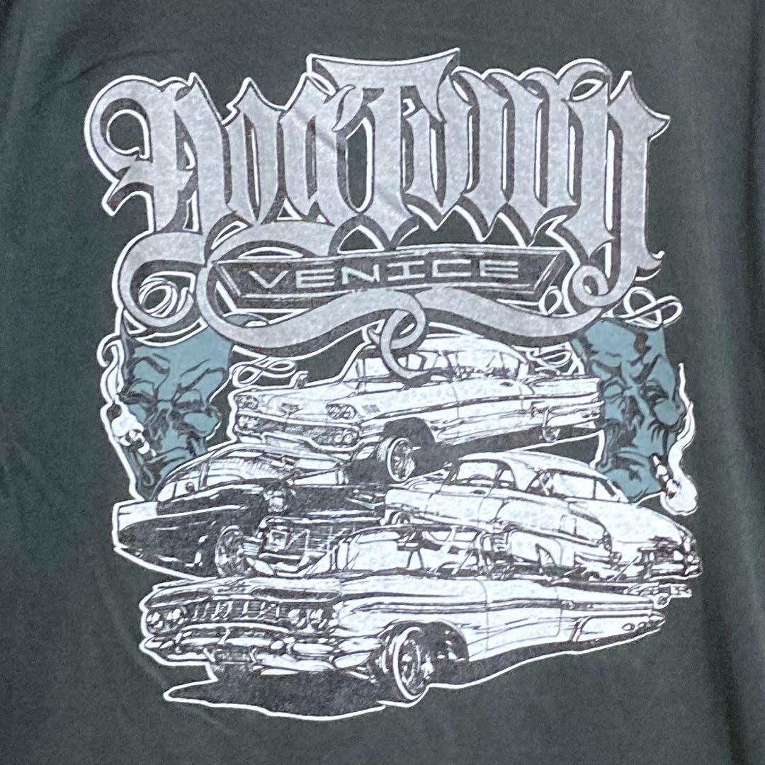 90s USA製 Dog Town ビンテージ Tシャツ ドッグタウン 墨黒 L