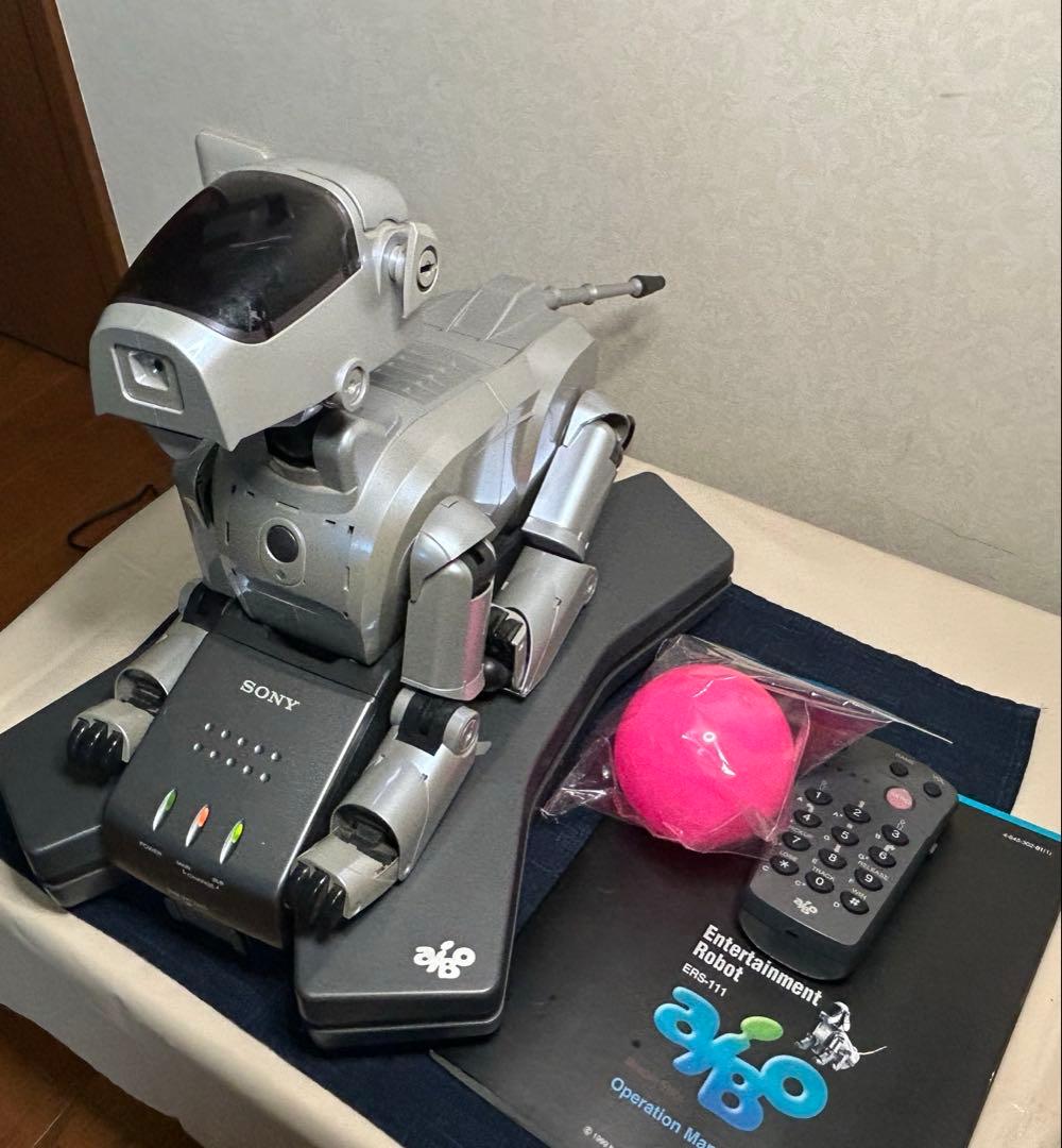 ラムネ様用Sony AIBO ERS-111 箱・証明書付き 初代　ジャンク品