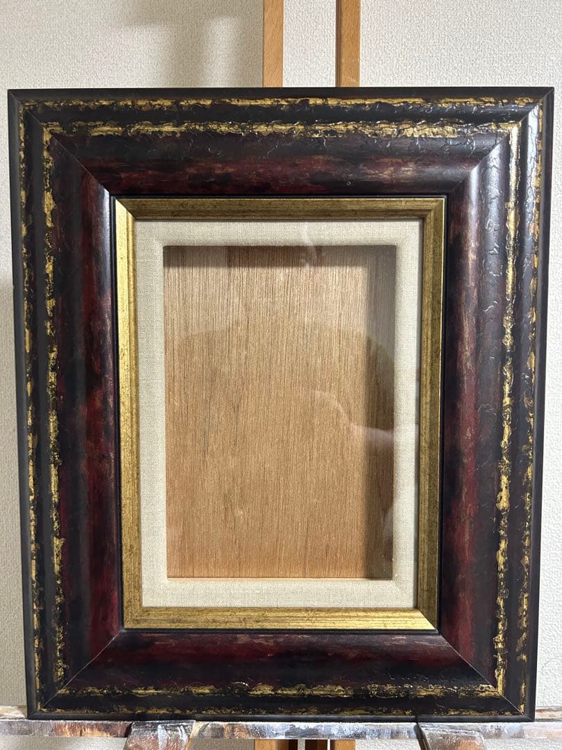 油彩額縁 【保存品】