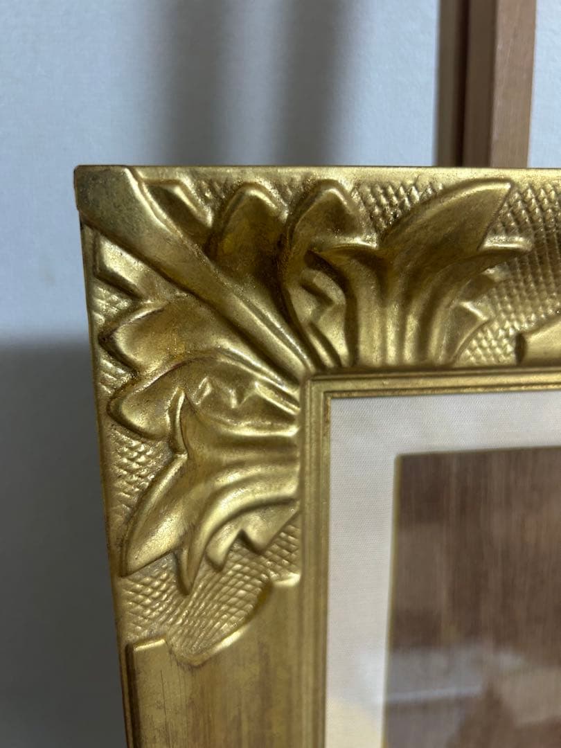 油彩額縁 【保存品】